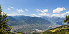 View from  Knottkino over Meran